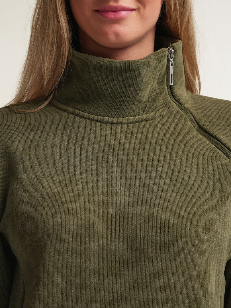 W Siviez Zip Sweater