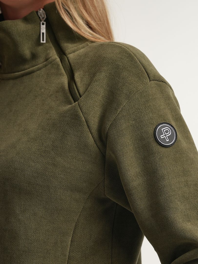 W Siviez Zip Sweater