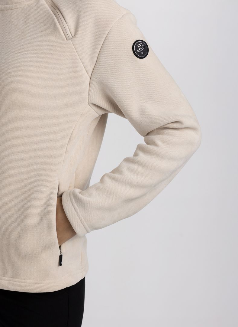 W Siviez Zip Sweater