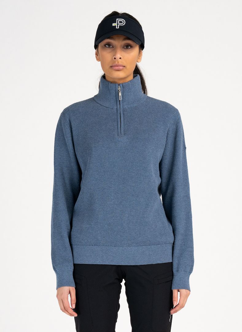 W Tiller half zip WB