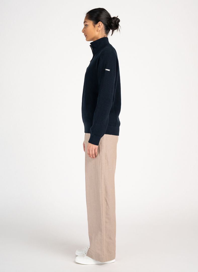 W Tiller half zip WB