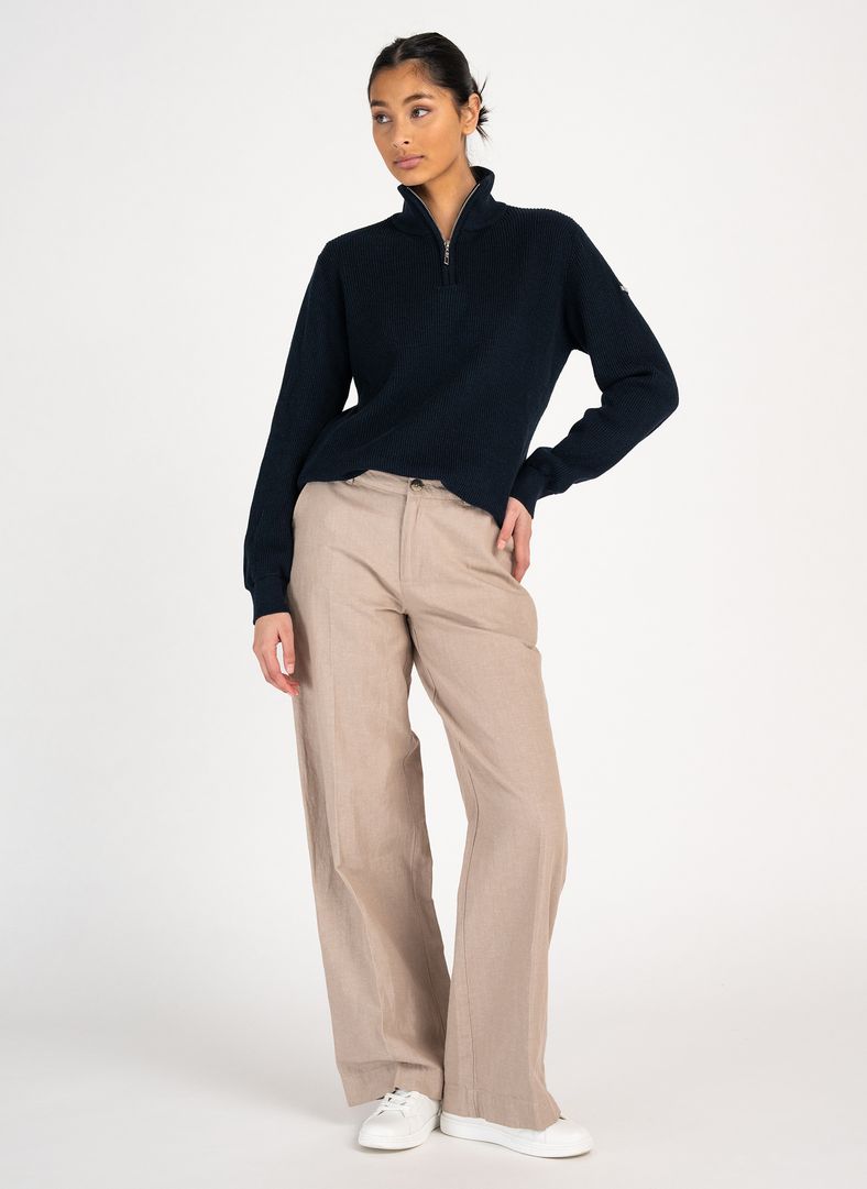 W Tiller half zip WB