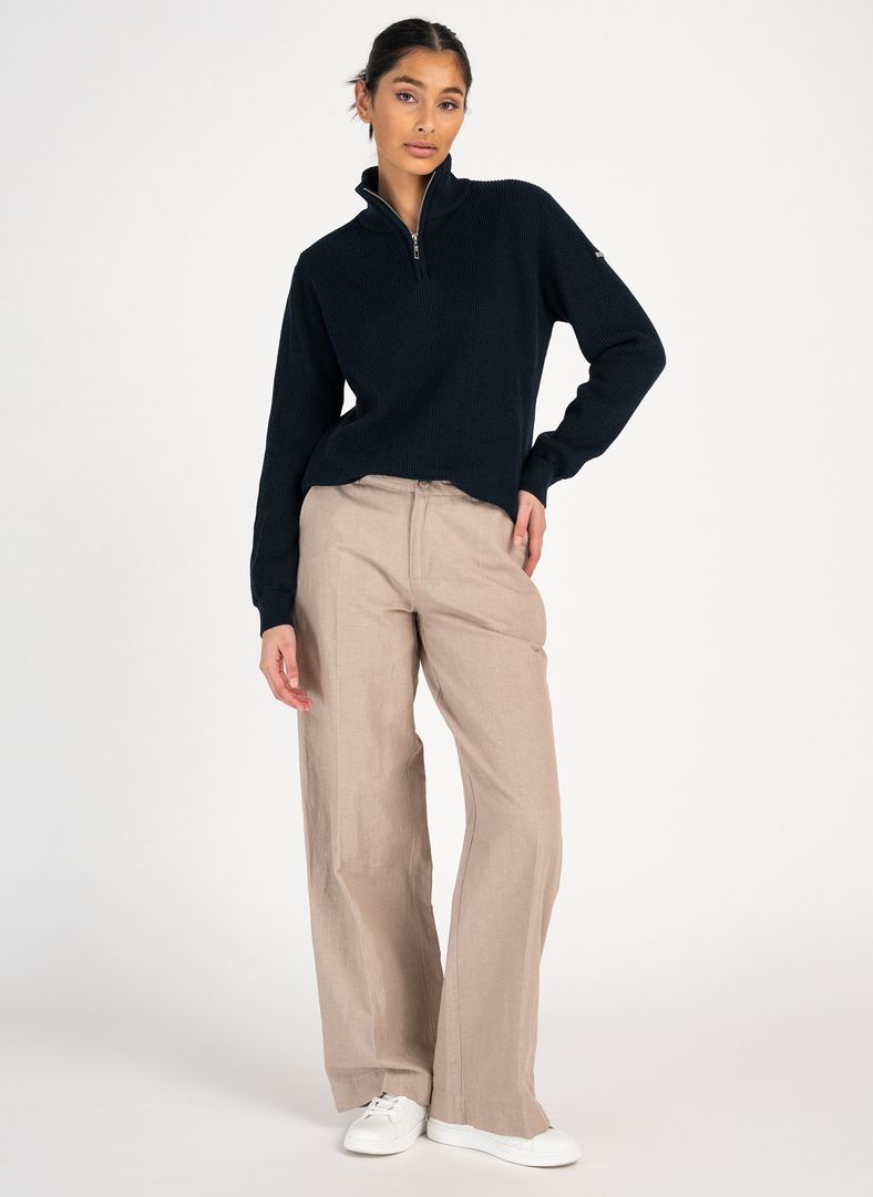 W Tiller half zip WB