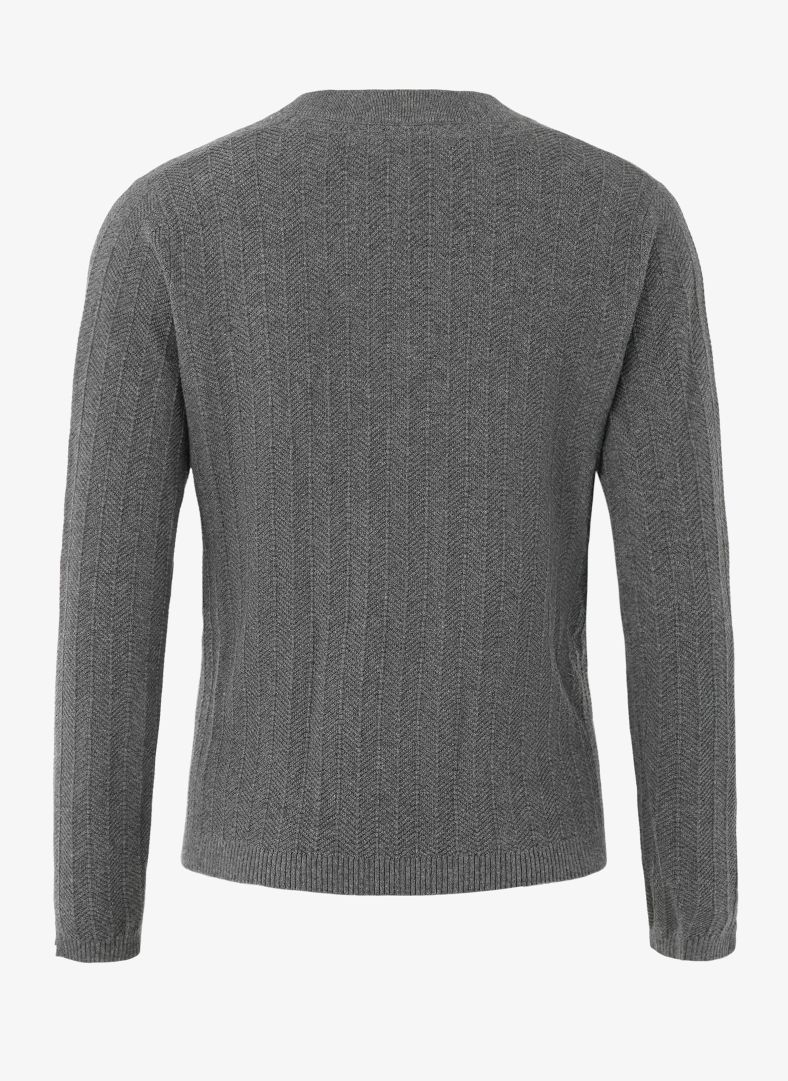 W Tiller Herringbone V-neck W Tiller Herringbone V-neck