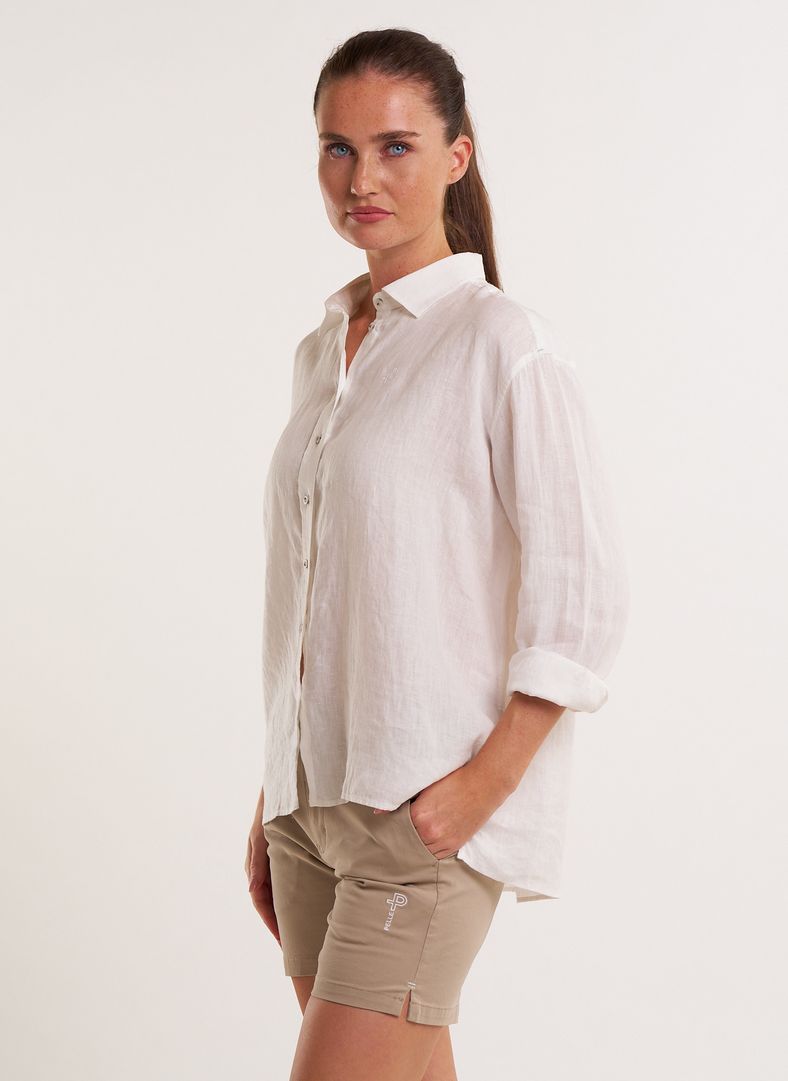 W Linen Tailored Shirt
