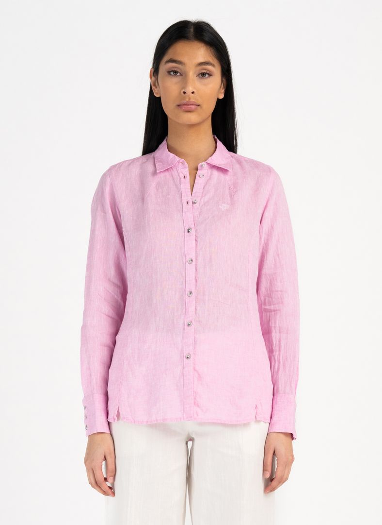W Linen Tailored Shirt