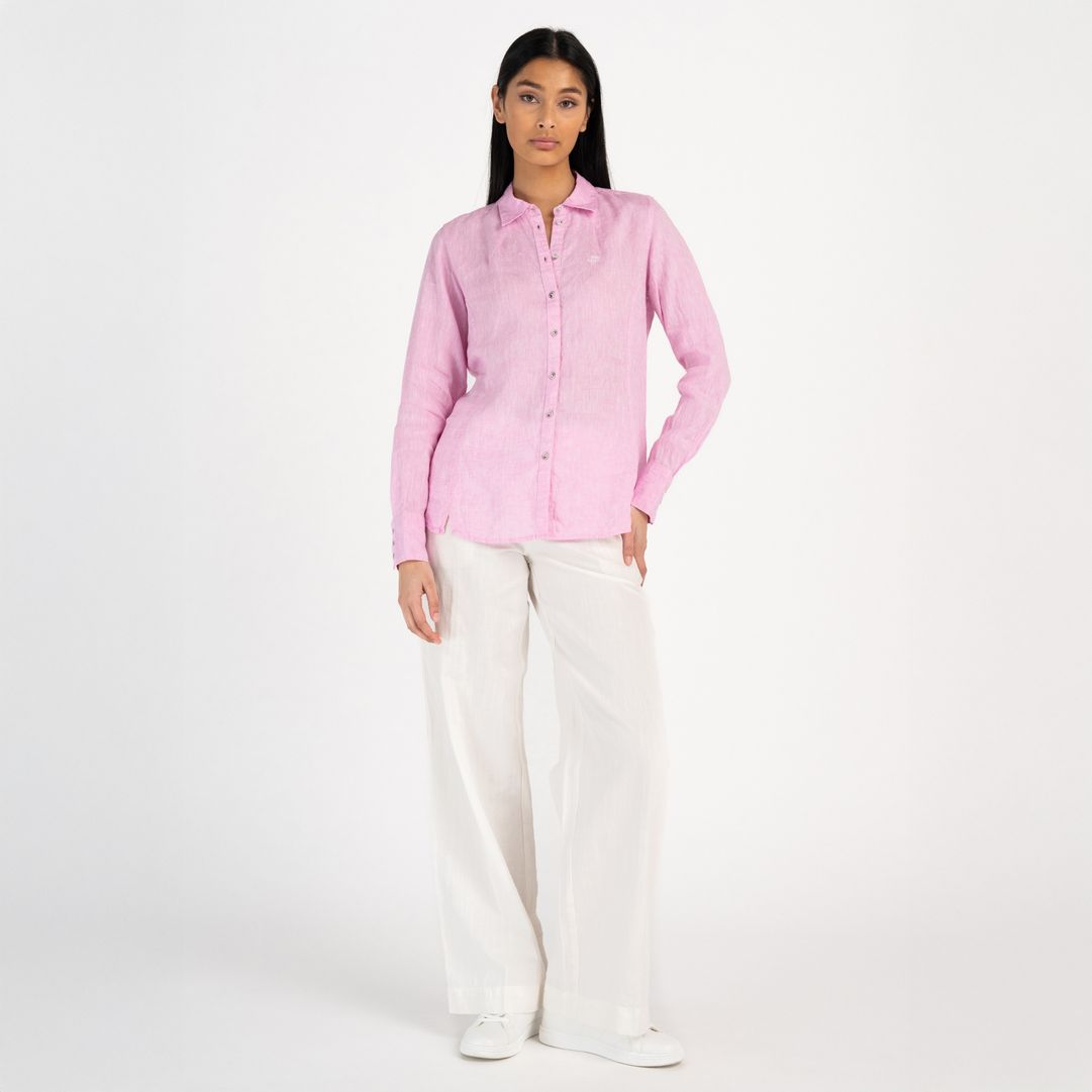 W Linen Tailored Shirt