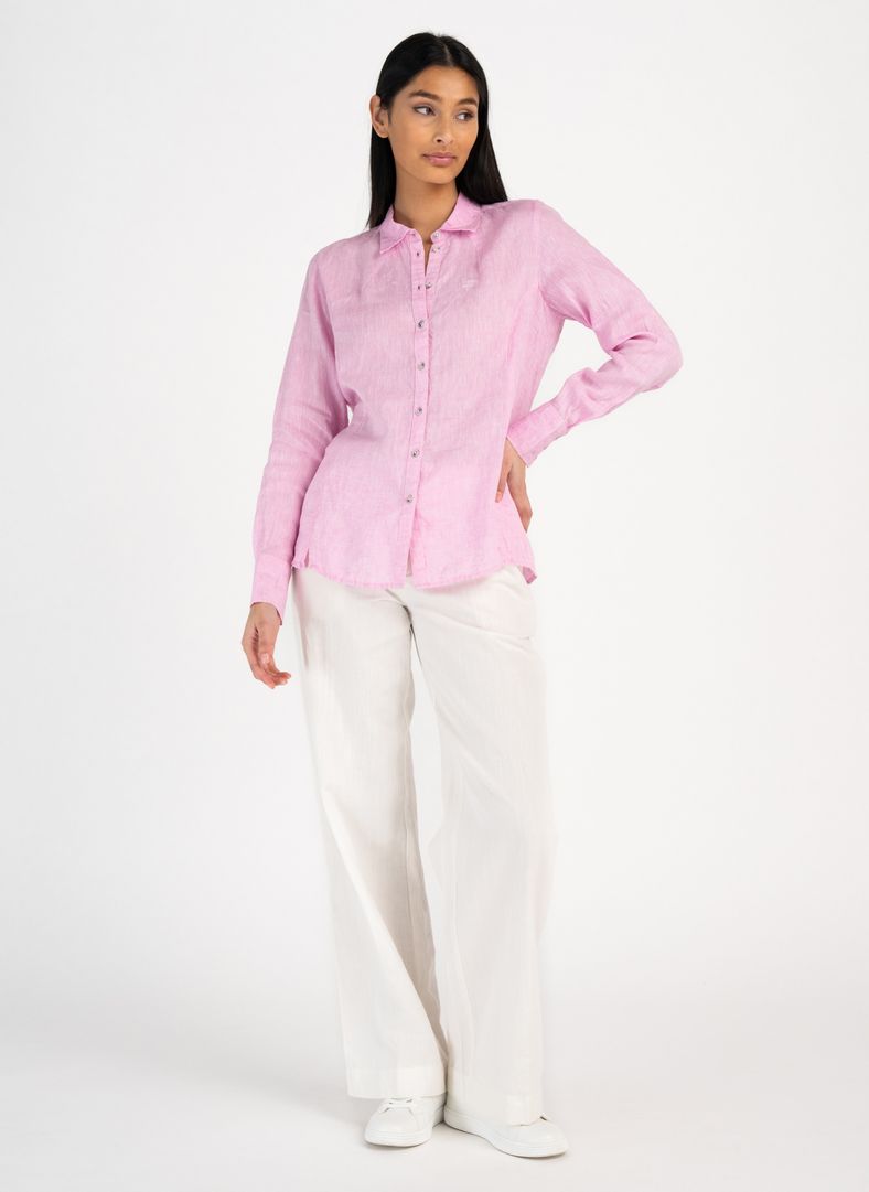 W Linen Tailored Shirt