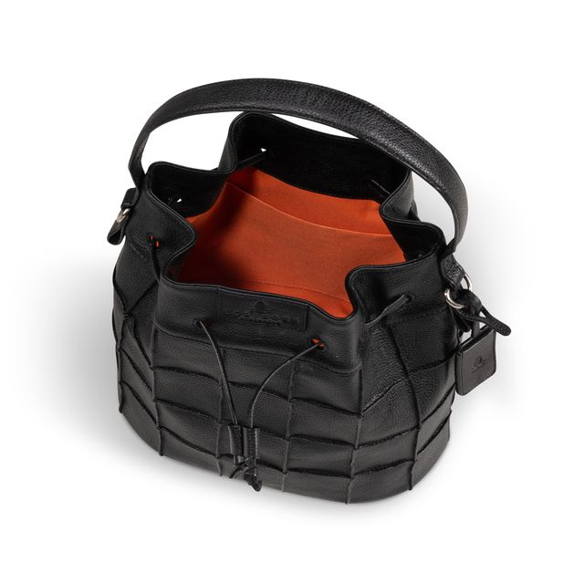Sofia Medium Bucket handväska i skinn