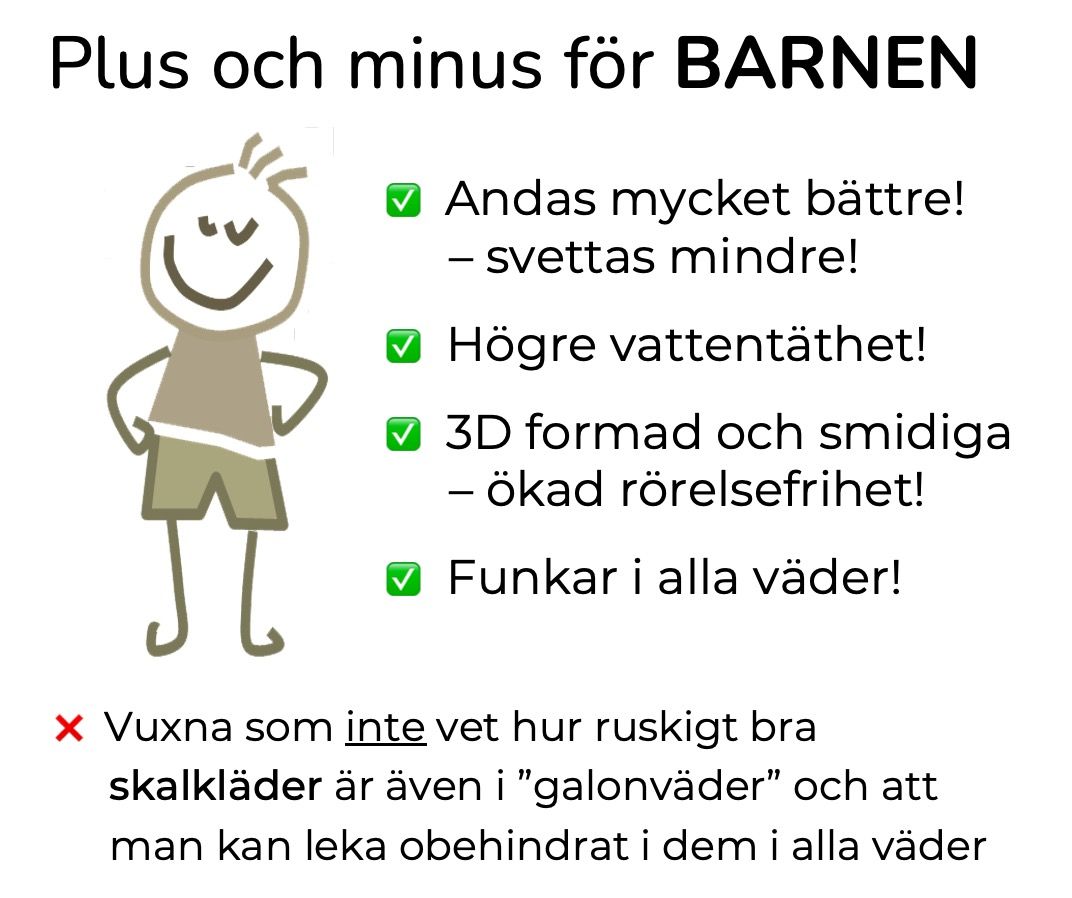 Fördelar med Gneis skalkläder för barnen