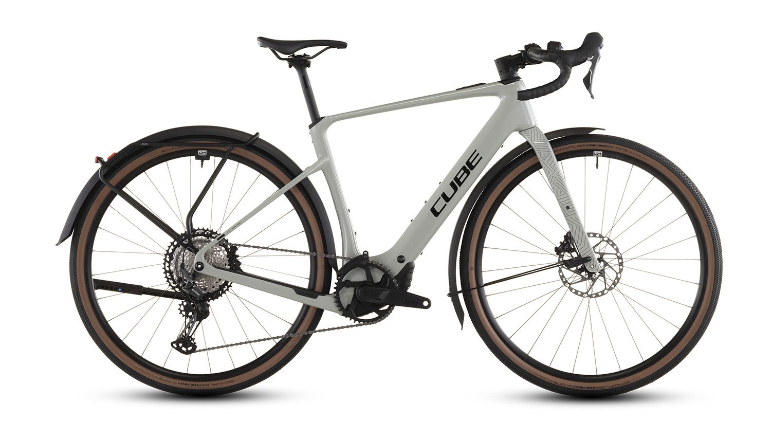 Cube Nuroad Hybrid C.62 race 400X FE 2026 Gravel-sähköpyörä.