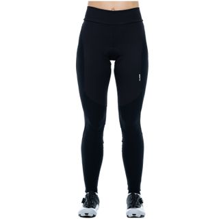 CUBE Blackline WS Tights naisten pehmustetut pyöräilyhousut musta