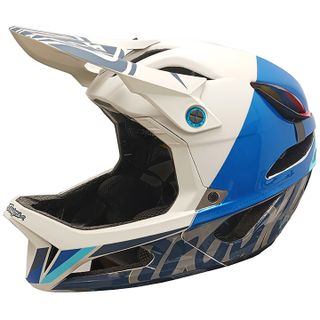 Troy Lee Designs Stage MIPS Full Face pyöräilykypärä Nova Slate Blue