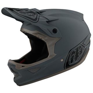 Troy Lee Designs D4 Composite Fullface pyöräilykypärä Stealth Grey