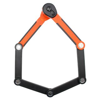 Kryptonite Pyörän Taittolukko Evolut 790 6mmx90cm teline SSF musta ja oranssi