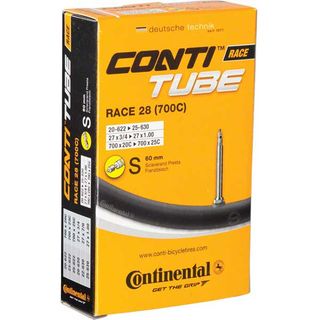 Continental Race 28 Light Presta 60mm sisärengas Continental Race 28 Light Presta 60mm sisärengas musta