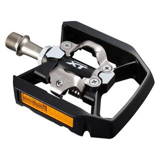 Shimano XT PDT8000 trekking Polkupyörän yhdistelmäpolkimet musta