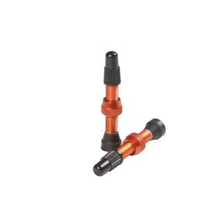 NoTubes Alumiininen tubeless venttiili NoTubes Alumiininen tubeless venttiili oranssi