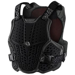 Troy Lee Design Rockfight CE rintapanssari musta ja oranssi