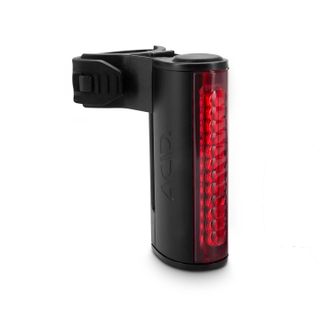 ACID Outdoor USB-ladattava LED HPA  takavalo musta ja punainen