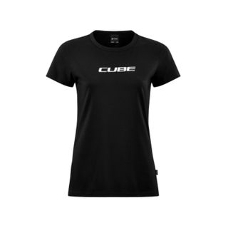 CUBE Organic WS T-paita Classic Logo musta
