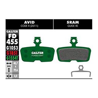 Galfer Jarrupala Pro Avid Sram Code R 2011 / Guide