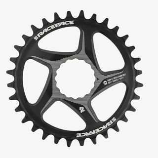 Race Face Eturatas Cinch Shimano12 Direct Mount Narrow wide musta