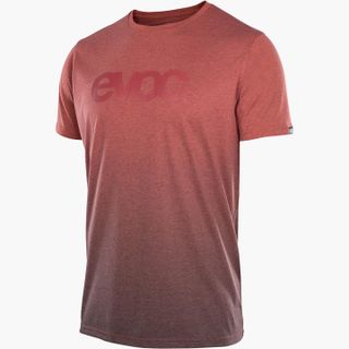 EVOC T-Shirt Dry lyhythihainen pyöräilypaita punainen