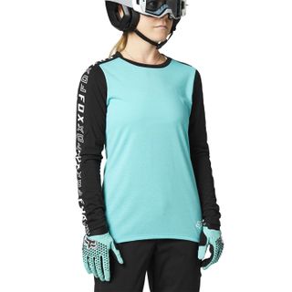 FOX Racing W Ranger Drirelease naisten pitkähihainen teal