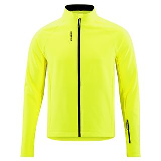 CUBE ATX Softshell pyöräilytakki keltainen