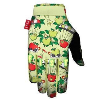 Fist Strapped pyöräilyhanskat sheeny apple
