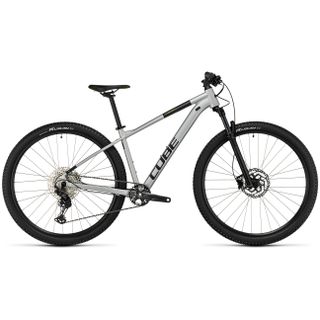 CUBE Attention SLX maastopyörä silvergrey´n´lime