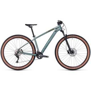 CUBE Access WS Race maastopyörä sparkgreen´n´olive