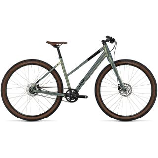CUBE Hyde Pro hybridipyörä Trapeze metalgreen´n´black
