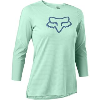 FOX Racing W Flexair 3/4 naisten pyöräilypaita mint´n´blue