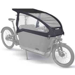 CUBE Raincover CARGO 2.0 sadesuoja CUBE-tavarapyörään musta