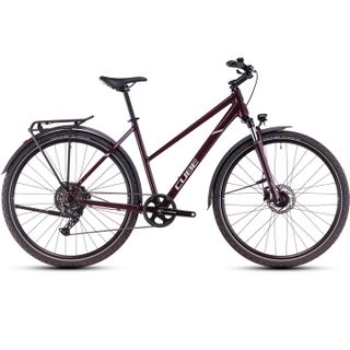 CUBE Nature ONE Allroad trapeze hybridipyörä amarone´n´lunar