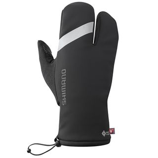 Shimano Windstopper® Primaloft® 2x2 Pyöräilyhanskat musta