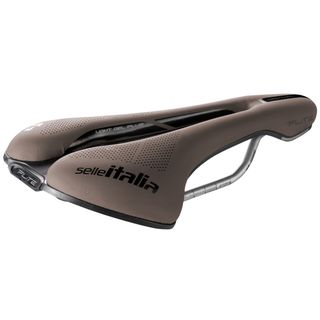 Selle Italia Flite Boost Gravel TI316 SF L 145x250 mm satula ruskea