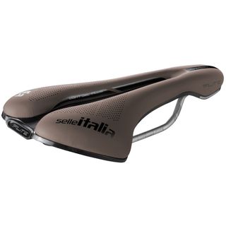 Selle Italia Flite Boost Gravel TI316 SF S 135x250 mm satula ruskea