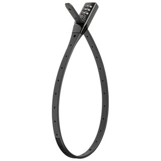 AXA Zipper Cable lock 53 cm vaijerilukko musta