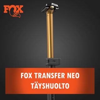 FOX Transfer Neo hissitolpan täyshuolto