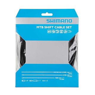 Shimano vaihdevaijerisetti MTB musta