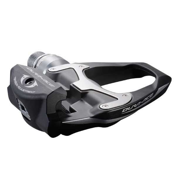 Shimano lukkopolkimet Dura-ace PD-9000 SPD-SL +4mm akselilla