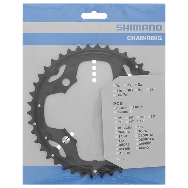 Shimano eturatas M660-10 42T 104 bcd 10v