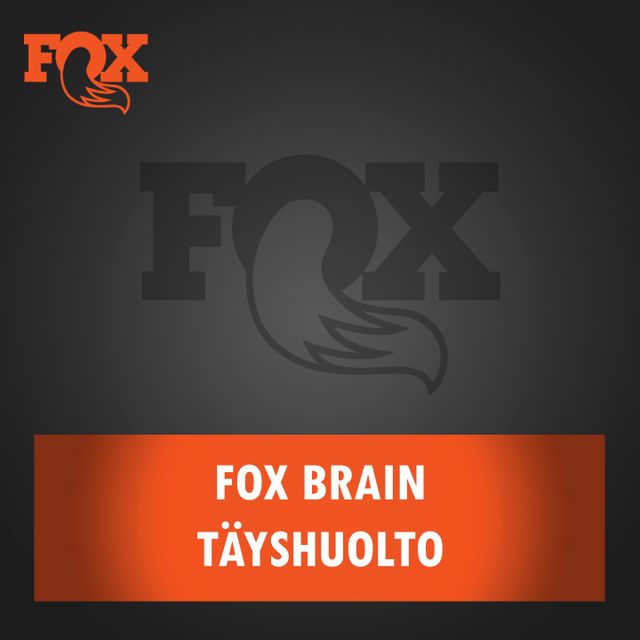 Fox Brain iskunvaimentimen täyshuolto