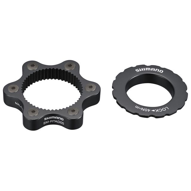 Shimano Jarrulevyadapteri Centerlock-kiinnityksestä 6-pultti -kiinnitykseen