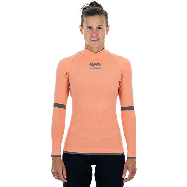 CUBE WS Baselayer Race Be Warm LS naisten aluspaita