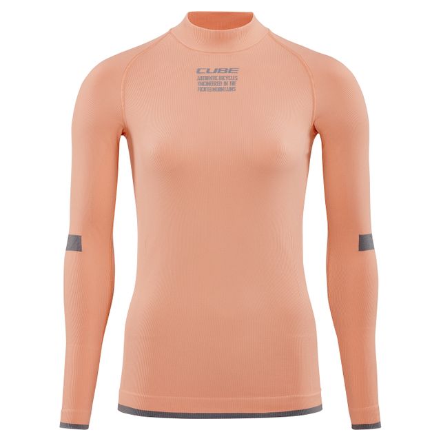 CUBE WS Baselayer Race Be Warm LS naisten aluspaita