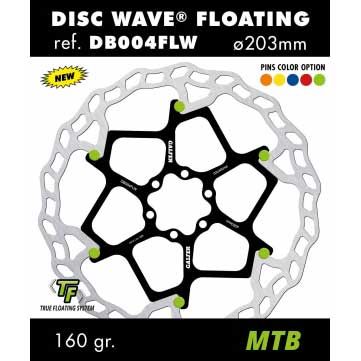 Galfer jarrulevy MTB Disc Wave Floating 203 mm